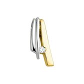 The Jewelry Collection Hanger Diamant 0.03 Ct. - Bicolor Goud (14 Krt.)