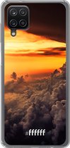 6F hoesje - geschikt voor Samsung Galaxy A12 - Transparant TPU Case - Sea of Clouds #ffffff