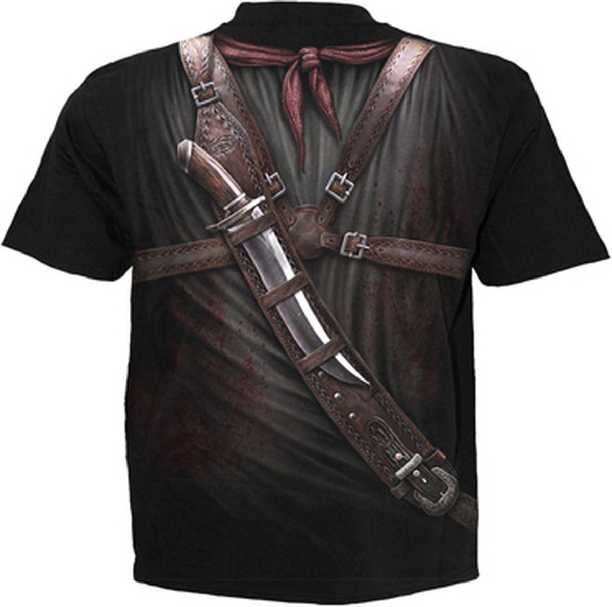 Spiral Heren Tshirt -S- HOLSTER WRAP