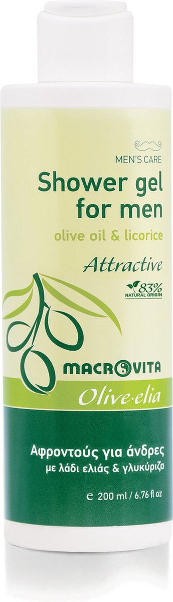 Macrovita Olive-elia Douchegel for Men (Attractive)
