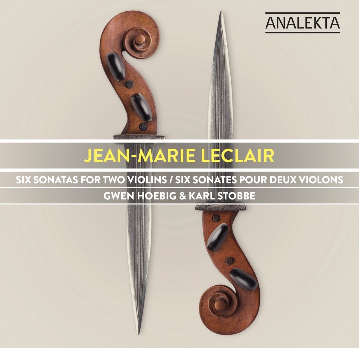 Gwen Hoebig & Karl Stobbe - Leclair: Six Sonatas For Two Violins, Opus 3 (CD)