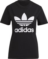 adidas Adicolor Classics Trefoil Tee GN2896, Vrouwen, Zwart, T-shirt, maat: 32