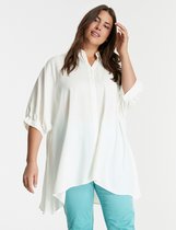 SAMOON Dames Lange oversized blouse