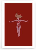 Walljar - American Beauty - Muurdecoratie - Poster