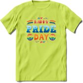 Pride Day | Pride T-Shirt | Grappig LHBTIQ+ / LGBTQ / Gay / Homo / Lesbi Cadeau Shirt | Dames - Heren - Unisex | Tshirt Kleding Kado | - Groen - XL