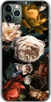 Geschikt voor iPhone 11 Pro Max hoesje - Bloemen - Natuur - Patroon - Siliconen Telefoonhoesje