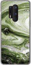 OnePlus 8 Pro - Marbre - Natuursteen - Calcaire - Siliconen