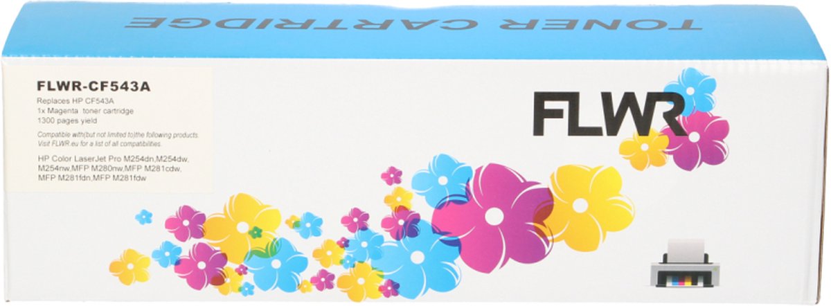 FLWR - Toners / HP 203A / magenta / Geschikt voor HP