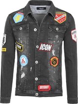 Denim Jacket 82141 Parfaid Black