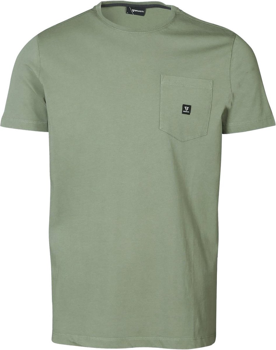 Brunotti Axle-N Mens T-shirt XXXL Vintage Groen