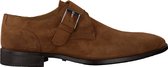 Mazzeltov 4143 Nette schoenen - Business Schoenen - Heren - Cognac - Maat 44