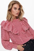 Only Trui Onlacid L/s Pullover Knt 15250315 Parfait Pink Dames Maat - XL