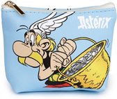 Asterix PVC Portemonnee blauw  11x9cm