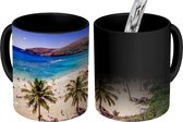 Magische Mok - Foto op Warmte Mok - Zonnig weer in Hanauma Bay, Oahu Hawaii - 350 ML - Uitdeelcadeautjes