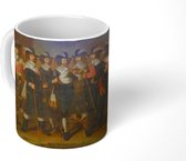 Mok - Schuttersstuk - Schilderij van Wouter Crabeth II - 350 ML - Beker - Uitdeelcadeautjes