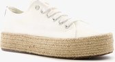 Blue Box canvas dames sneakers - Wit - Maat 37