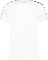 Purewhite -  Heren Regular Fit   T-shirt  - Wit - Maat S