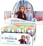 4x Frozen 2 bellenblaas flesjes met spelletje 60 ml voor kinderen - Uitdeelspeelgoed - Grabbelton speelgoed