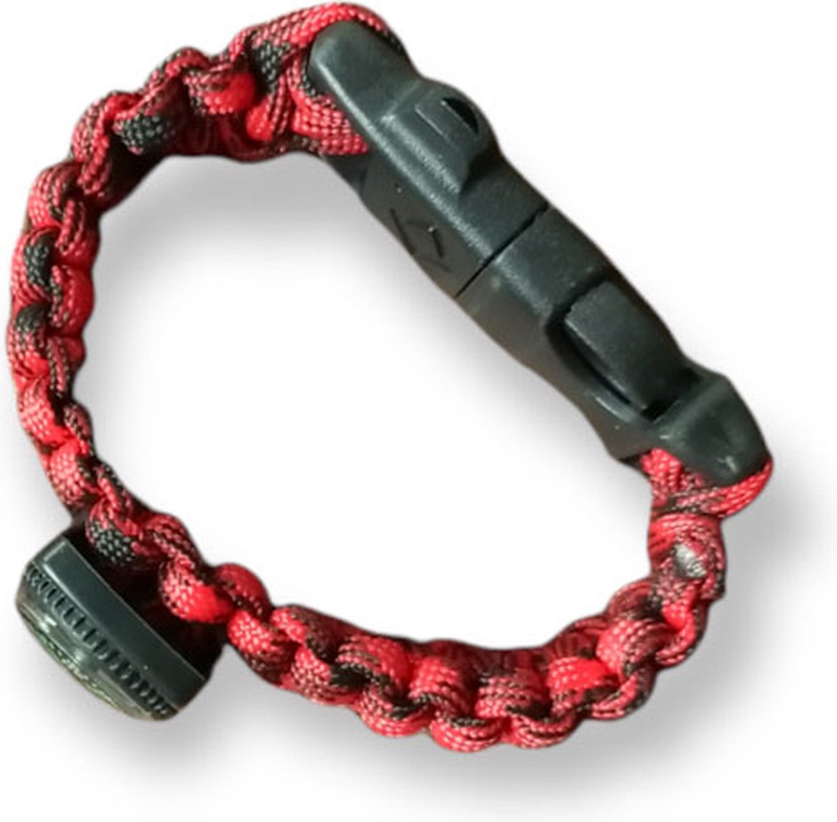 Bracelet de survie Floz pour enfant - multi-outil pour enfant - 4 fonctions  - rouge | bol