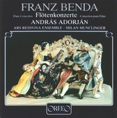 András Adrorján, Ars Rediviva Ensemble, Milan Munclinger - Benda: Flötenkonzerte (CD)
