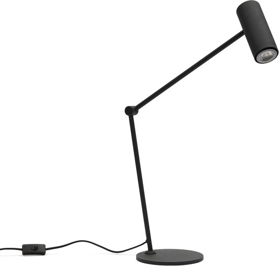 Riviera Maison Bureaulamp Zwart Morriston Table Lamp