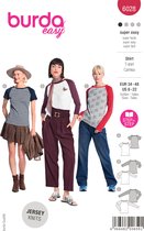 Burda Naaipatroon 6028 - Shirt in variaties