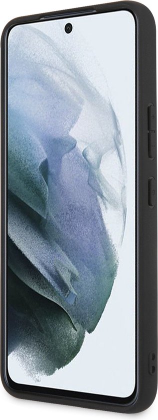 Guess Golden Logo Samsung Galaxy S22 hoesje - Bruin