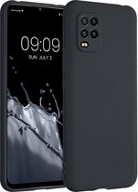 kwmobile telefoonhoesje geschikt voor Xiaomi Mi 10 Lite (5G) - Hoesje voor smartphone - Precisie camera uitsnede - In bosbesblauw