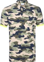 Blue Industry - Polo Army Multicolour - XL - Modern-fit