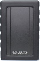 Oyen Digital Harde Schijf 1TB MiniPro Dura 1TB USB-C Rugged Portable Hard Drive Professionele Externe Harde Schijf - DU31M-C25-HD-1T-BK
