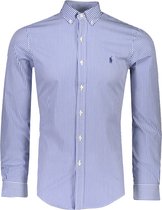 Polo Ralph Lauren Overhemd Blauw Normaal - Maat S - Mannen - Never out of stock Collectie - Katoen