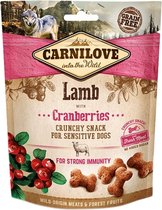 Carnilove crunchy snack lam - cranberries -  Hondensnacks - lam en veenbessen - sintcadeaus voor huisdieren -  hondensnacks lam