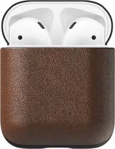 Lederen Hoesje AirPods 1 en 2 Bruin