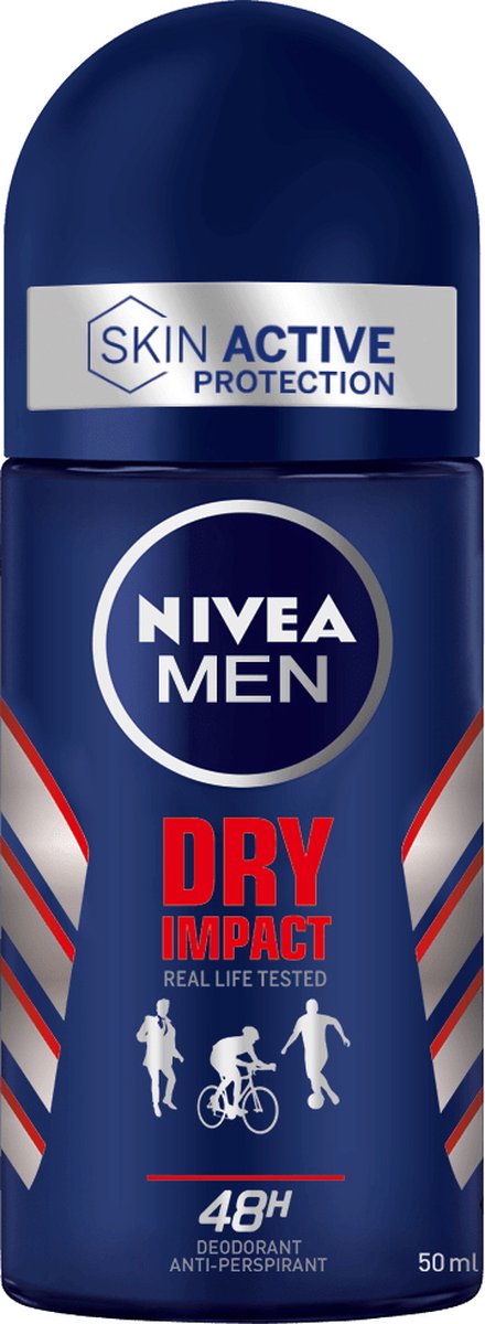 NIVEA Deodorant Roller Dry Impact (50 ml)