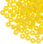 DQ Rocailles (4 mm) Bright Yellow (25 Gram)
