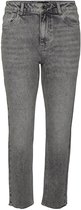 Vero Moda Jeans Vmbrenda Hr Straight A Cut Gu206 Ga Noos 10255467 Light Grey Denim Dames Maat - W30 X L30