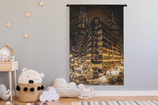 Tapisserie - Or - Rues - Villes - 120x180 cm - Tapisserie