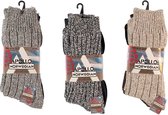 Apollo | Noorse wollen werksokken | Multi color | Maat 46/48 | Werksokken heren | Warme wollen sokken | Werksokken heren 46 48 | Naadloze sokken