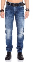 Cipo & Baxx Jeanshose mit Gürtel