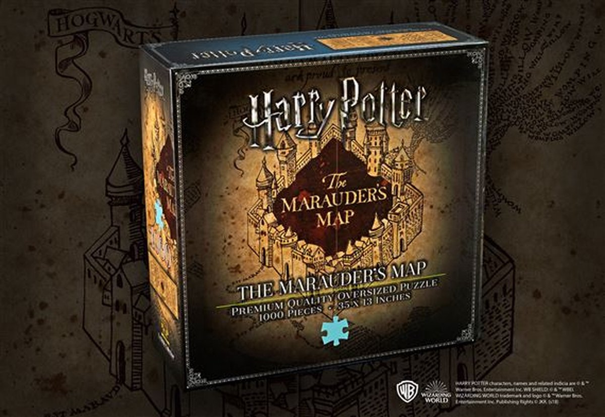 Harry Potter : Puzzle de la carte du Maraudeur | bol.com