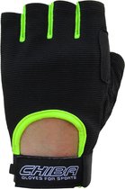 40517 Summertime Gloves (Black/Neon yellow) XS