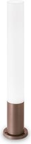 Ideal Lux Edo outdoor - Vloerlamp  Modern - Bruin - H:80cm - GX53 - Voor Binnen - Aluminium - Vloerlampen  - Staande lamp - Staande lampen - Woonkamer - Slaapkamer