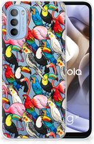 Leuk TPU Backcase Motorola Moto G31 | G41 Telefoon Hoesje Birds