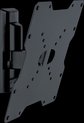 Meliconi - Flatstyle ETR200 wendbare muurbeugel dubbele arm 26-40" zwart