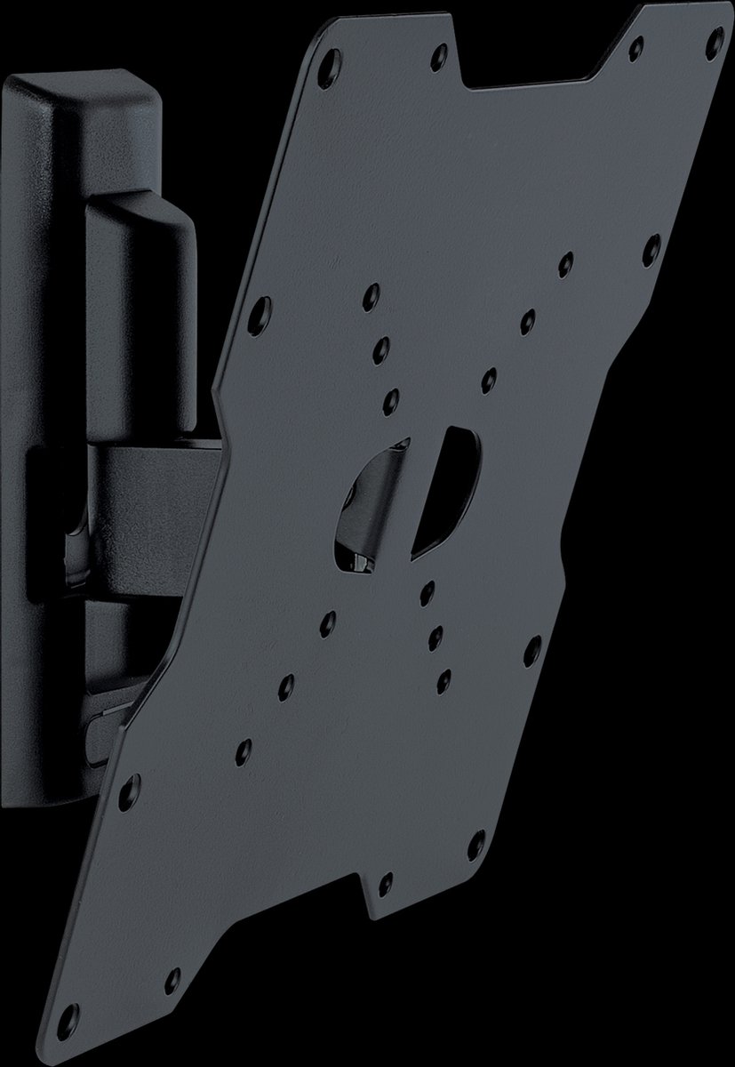 Meliconi - Flatstyle ETR200 wendbare muurbeugel dubbele arm 26-40" zwart