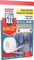 Fix All Dubbelzijdig Montagetape Ultra Strong 1,5M Rol