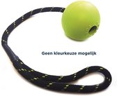 Happy Pet Hondenspeelgoed Floater Rubber Bal - aan Werptouw - Medium - 37.5x5x5 cm