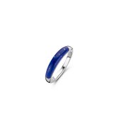 TI SENTO - Milano 12230BL Dames Ring Maat 52 - Zilver