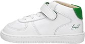 Baby | Babysneakers | Jongens | white green | Leer | Shoesme | Maat 22