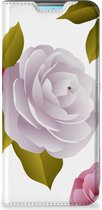 Telefoon Hoesje Cadeau voor haar Xiaomi Redmi 10 Wallet Flip Case Roses